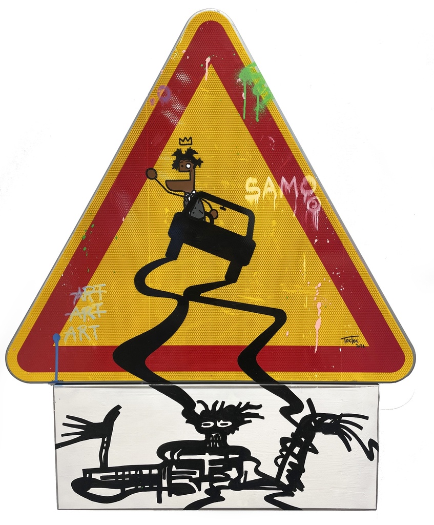 TOCTOC - Hommage à Basquiat